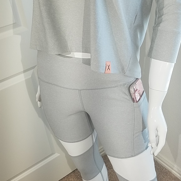 X By Gottex Power Hi Waist Capri Legging - Picture 2 of 8